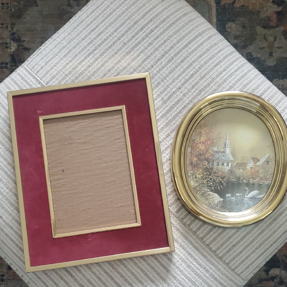 Vintage Picture Frame Set